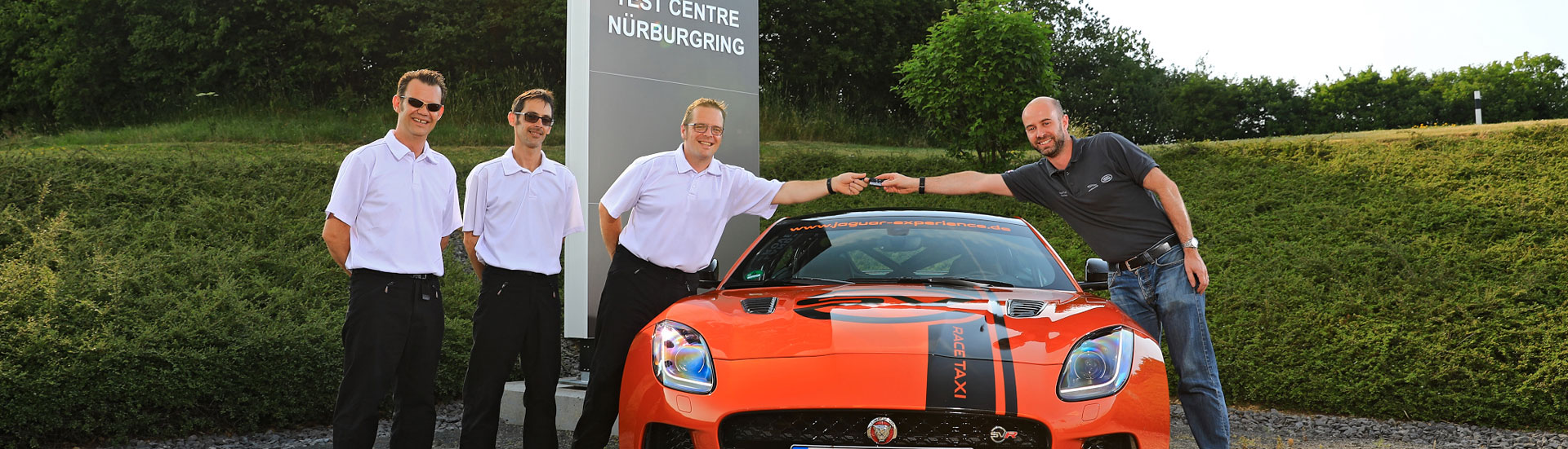 Jaguar Nürburgring Taxi Ftype SVR