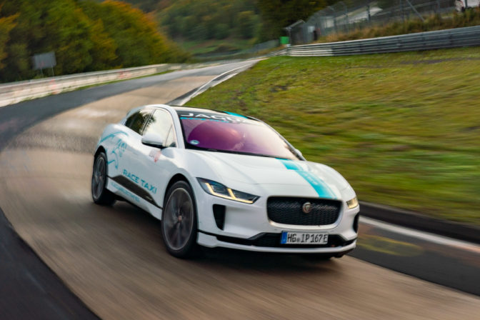 Jaguar Nürburgring RaceTaxi iPace