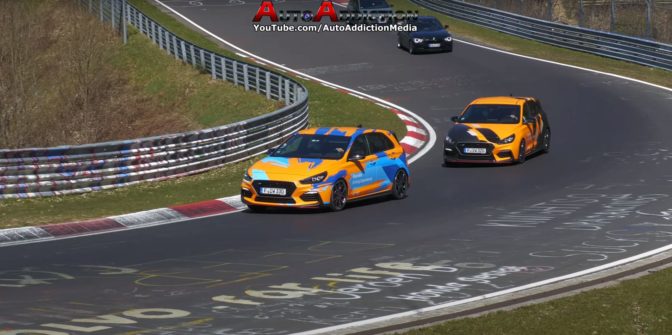 Hyundai N Taxi i30N nuerburgring